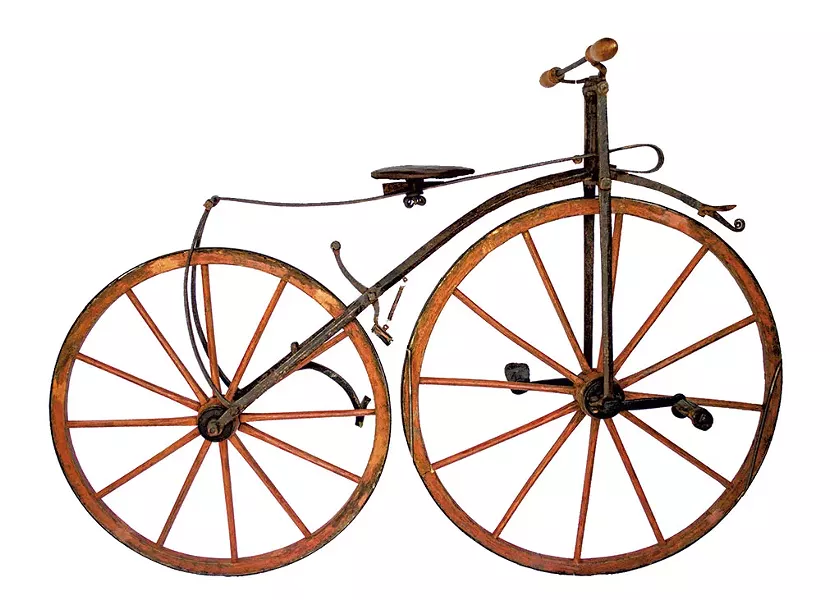 Velocipede, maker - unknown, 1871-1872