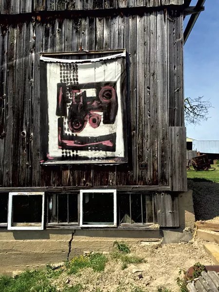 "Kaddish for Rachel Corrie," oil on canvas - RACHEL ELIZABETH JONES