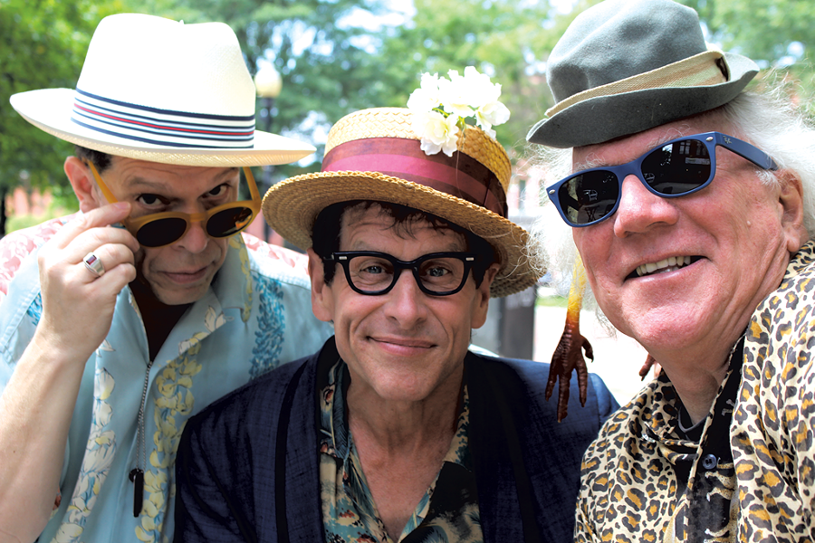 The Hokum Brothers: Billy Bratcher, Woody Keppel and Allan Nicholls - COURTESY OF WOODY KEPPEL