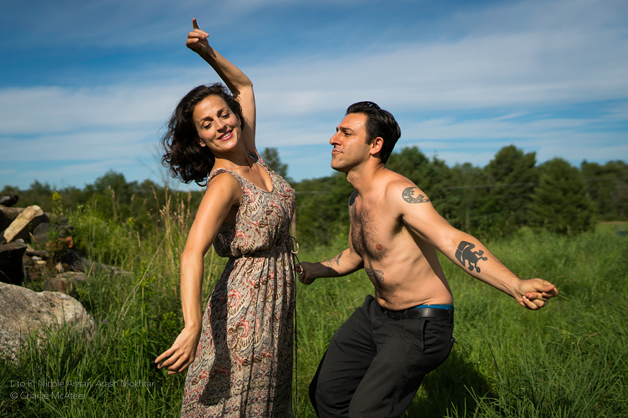Nicole Ansari and Arash Mokhtar in Sinners - COURTESY OF CHARLIE MCATEER