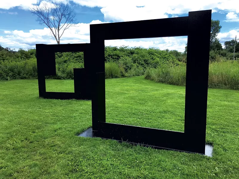 "Looking In Looking Out #1 & #2" by Jonathan Waters - PAMELA POLSTON