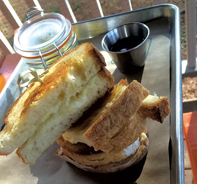Grilled cheese - SUZANNE PODHAIZER