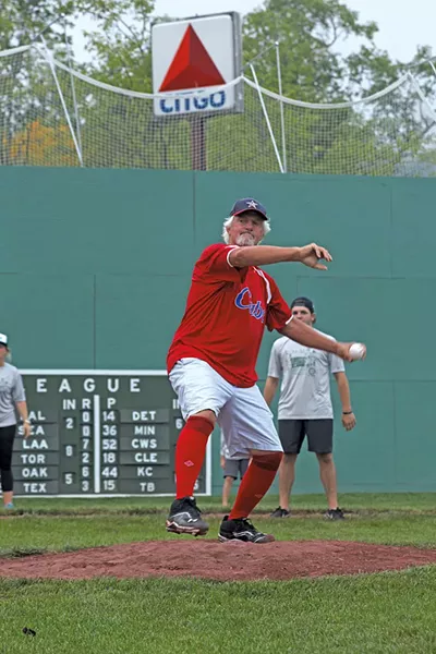 Bill Lee at Little Fenway - MATTHEW THORSEN