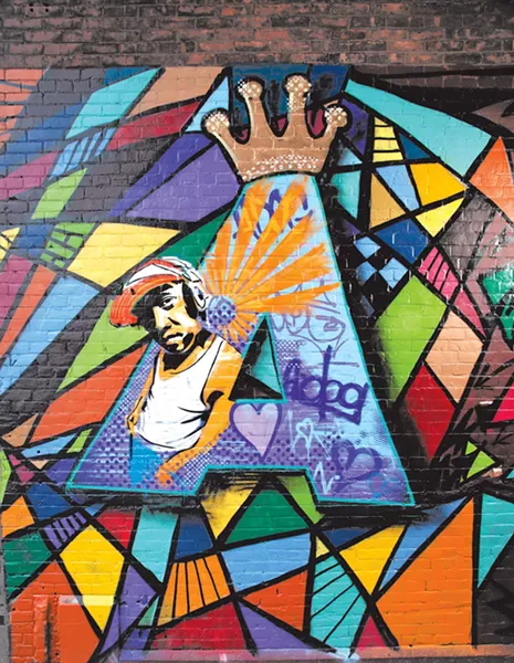 A-Dog Mural - MATTHEW THORSEN