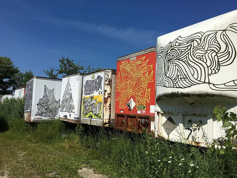 Clarke Derbe's Truck Lot "gallery" - DIANE SULLIVAN