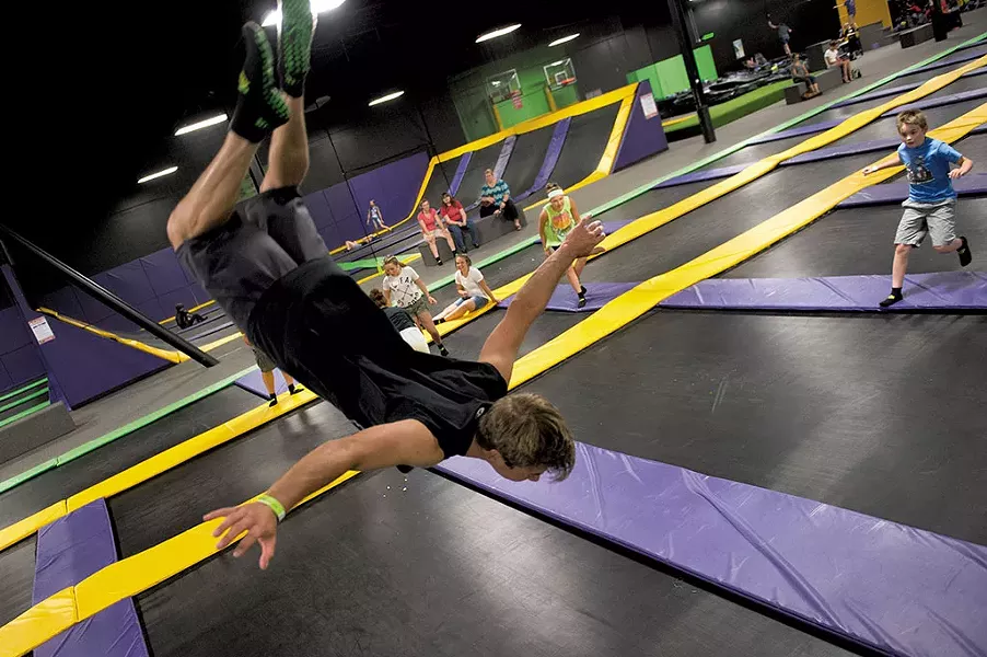 Get Air Trampoline Park - COURTESY OF GET AIR TRAMPOLINE PARK