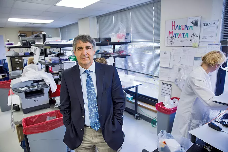 Michael Casarico at Burlington Labs - FILE: JAMES BUCK