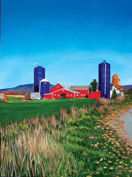 Jennifer Hubbard, "Barn 2"