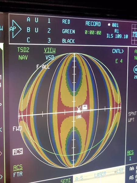 F-35 tactical display - COURTESY OF ADAM L. ALPERT