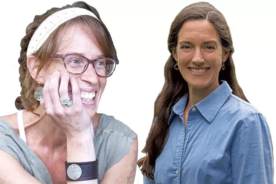 Tamara Ellis Smith, left, and Alice Fothergill