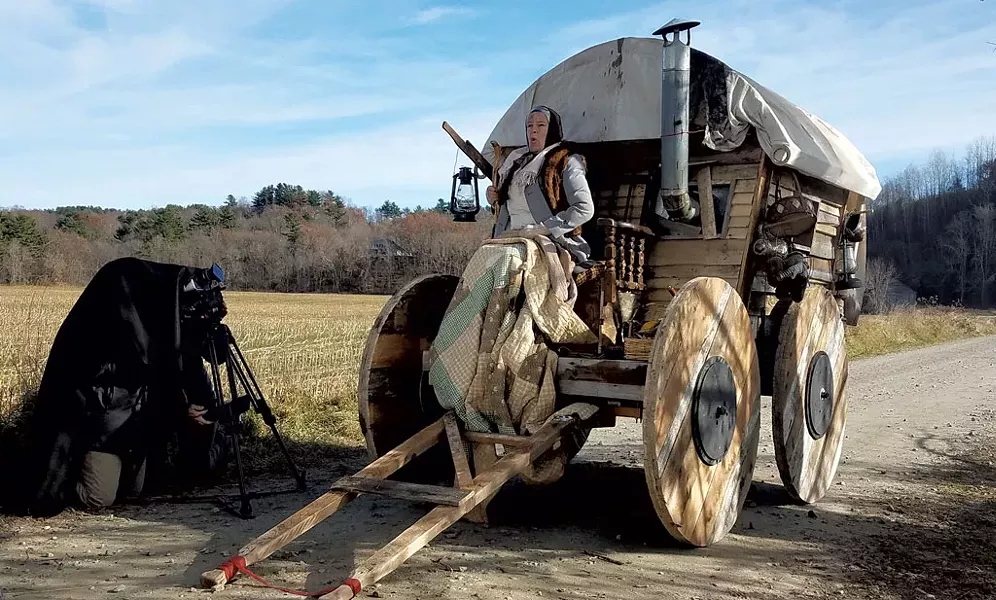 Shooting "Little Beeri's March" in Haverhill, N.H. - LUKE BAYNES