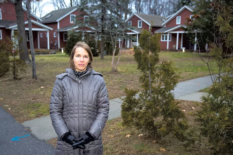 City Councilor Meaghan Emery on Lily Lane - JAMES BUCK
