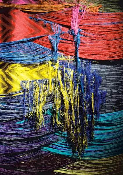 Detail of "Grief" by Liz Collins - COURTESY OF HELEN DAY ART CENTER