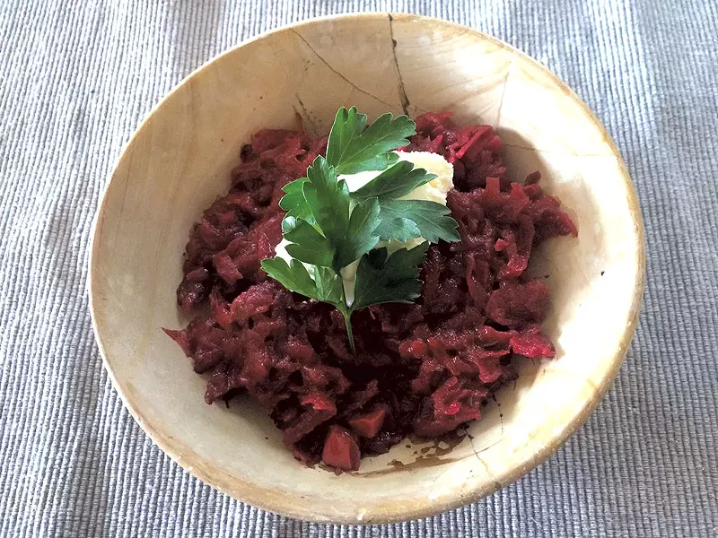 Beef and Winter Veggie Soup - SUZANNE PODHAIZER