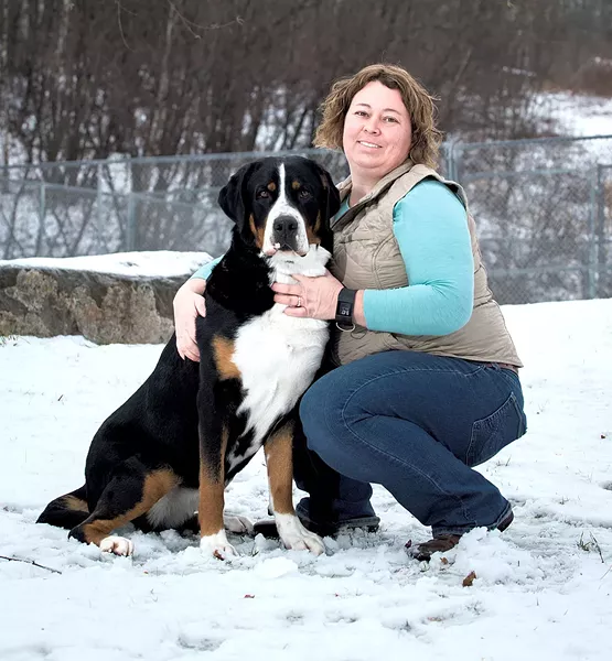Deanna Never and Beatrice - PHOTOS: KATHLEEN PORTER