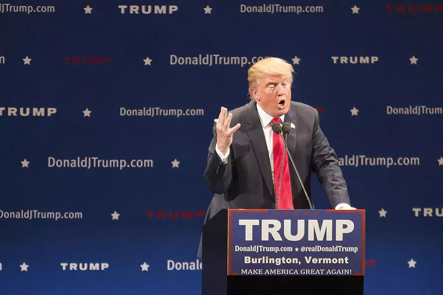 Donald Trump at the Flynn Center for the Performing Arts - JAMES BUCK