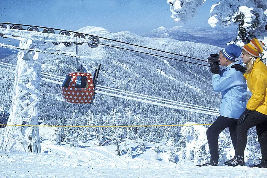 Filming the gondola - COURTESY OF SUGARBUSH RESORT