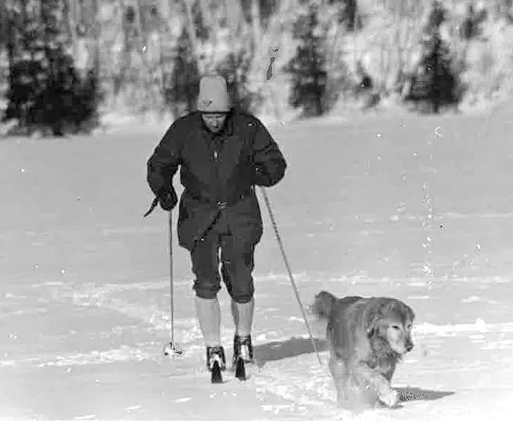 Jim Henry and dog - COURTESY OF JIM HENRY