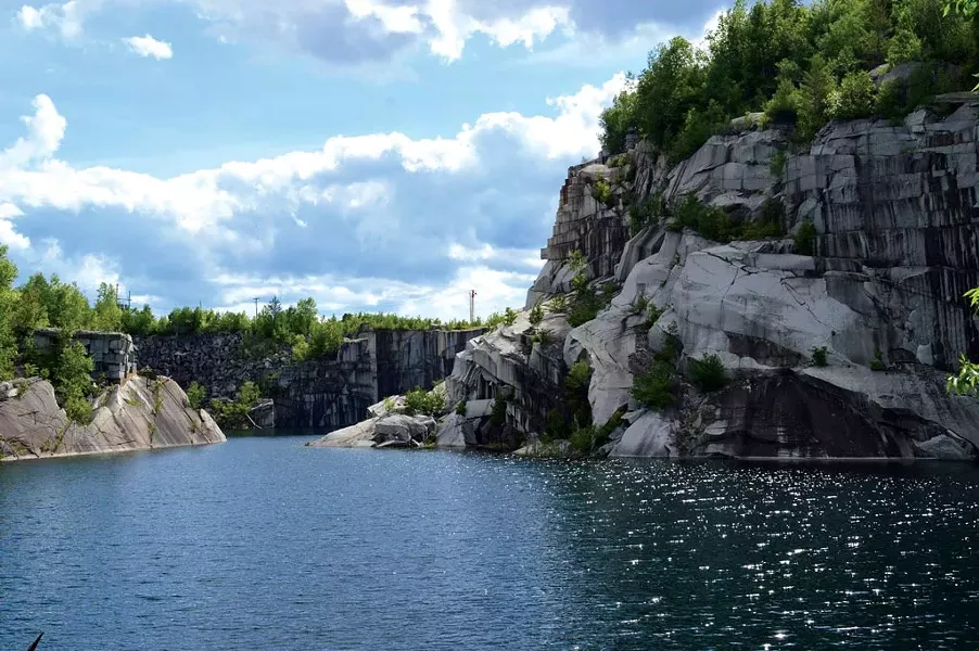 Millstone Hill quarry - COURTESY OF MILLSTONE TRAILS ASSOCIATION: SAMANTHA RYAN