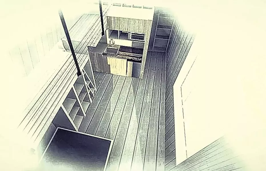 Kitchen perspective - COURTESY OF MATT LUTZ
