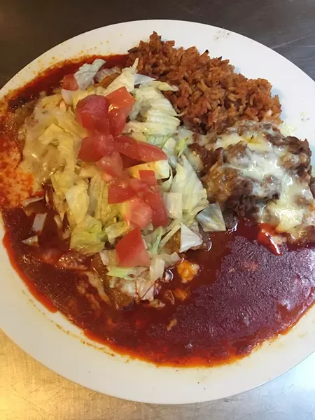 Enchiladas at El Toro in Morrisville - COURTESY OF EL TORO