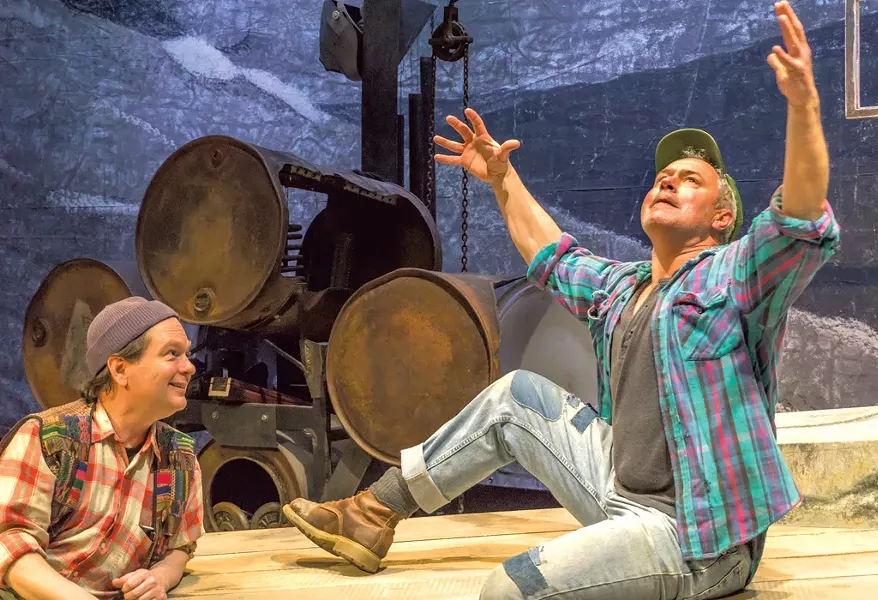 Scott Renzoni (left) and Ben Ash - COURTESY OF LOST NATION THEATER