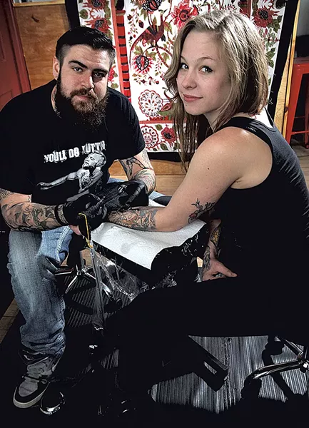 Dana Morse and Katlin Parenteau - MATTHEW THORSEN