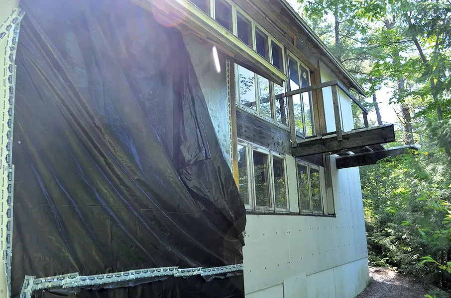 The back of the house - SASHA GOLDSTEIN