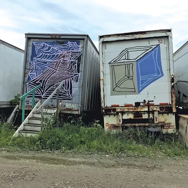 Clark Derbes "Truck Lot Gallery" - RACHEL ELIZABETH JONES