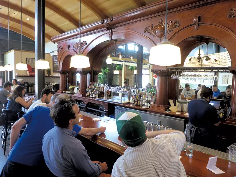 The backbar at the Great Northern - MATTHEW THORSEN