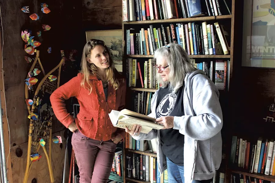 Ariel (left) and Crystal Zevon - COURTESY OF MARY COLLINS