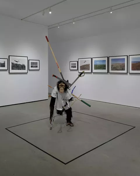 "Fuck'd" by Tony Matelli - COURTESY OF HALL ART FOUNDATION