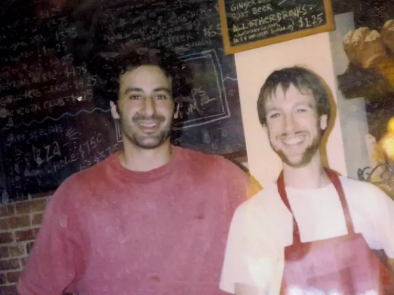 Avery and Tim 20 years ago