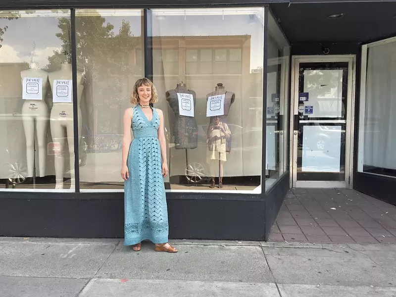 Ruth Meteer in front of the new Vault Collective location on Cherry Street - SADIE WILLIAMS