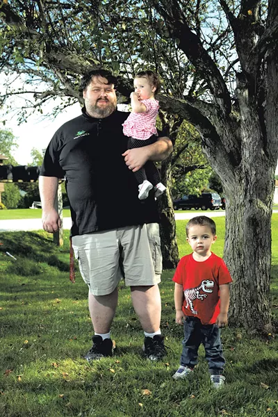 Left to right: Dennis, Melody and Derek Read - MATTHEW THORSEN