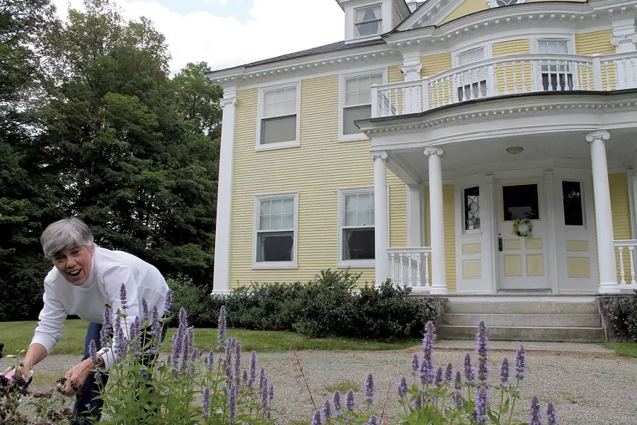 Suzanne Boden at the Governor's House - JULIA SHIPLEY