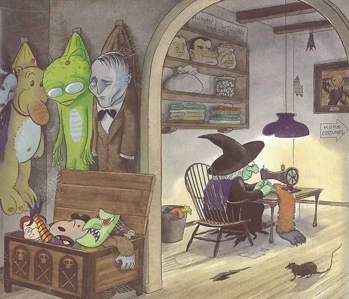 From A Very Brave Witch by Harry Bliss and Alison McGhee