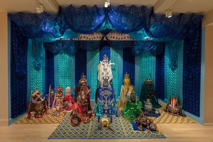 Gallery view of Cuban Santería birthday altar by William Zapata.