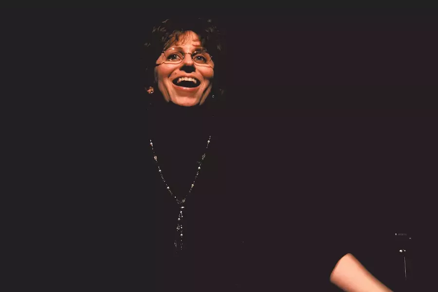 Wendi Stein reads in 'The Nether' - COURTESY OF MIDDLEBURY ACTORS WORKSHOP