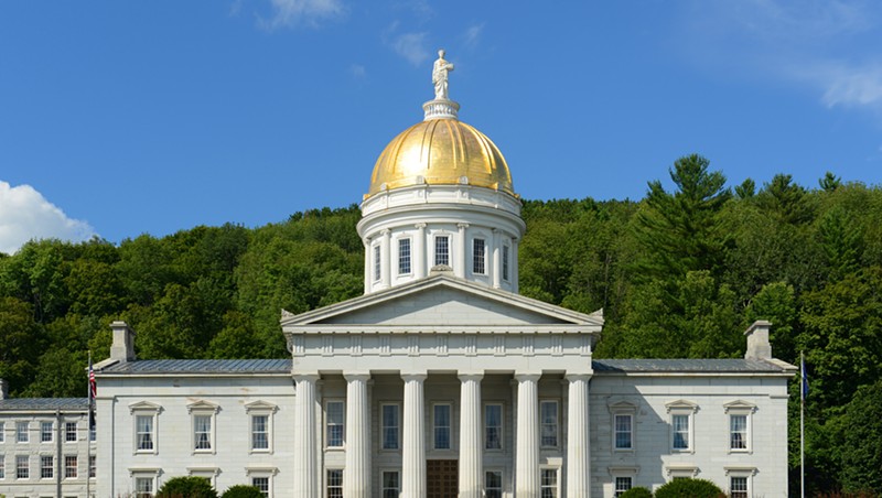 The Vermont Statehouse
