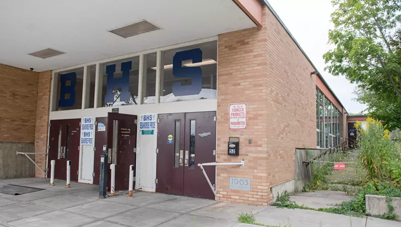 Monsanto Seeks to Delay the Demolition of Burlington High School