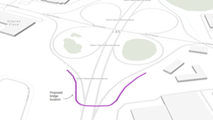 Sorry, Gondola Lovers. South Burlington Wants to Build a Pedestrian Bridge Over I-89