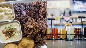 Barbecue and beer at Mill River Brewing BBQ &amp; Smokehouse