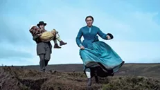 Pugh plays a nurse hired to watch over a fasting girl in Lelio's immersive period piece.