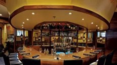 The new wine bar at the Windjammer Restaurant