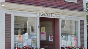 The Hardwick Gazette office