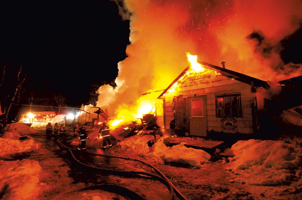 Critter Meadows Farm fire in 2014 - STEFAN HARD