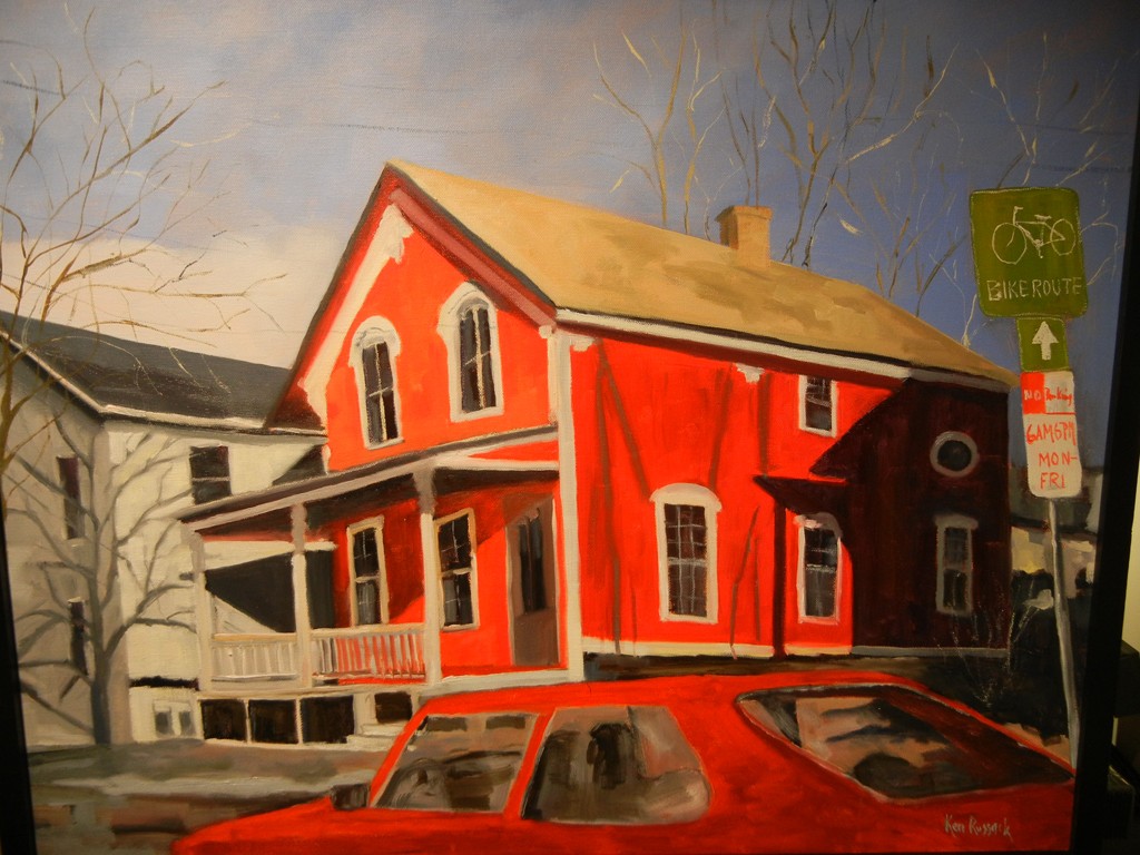 Ken Russack, “Red House on Pine Street”
