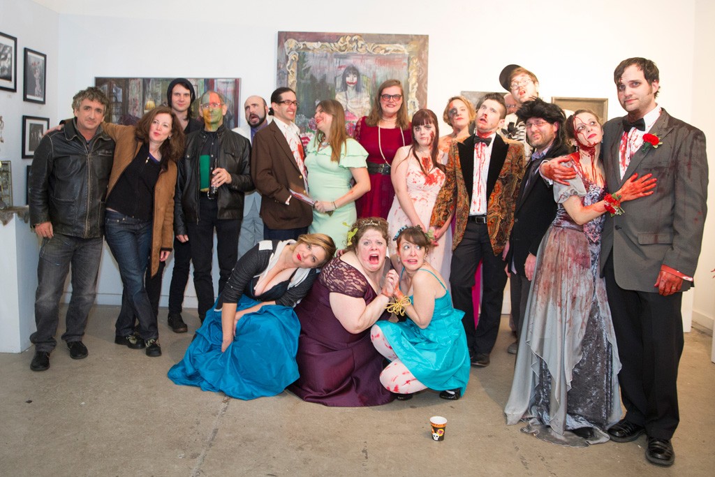 The Green Mountain Gore Society's OkGOREberfest Horror Prom, held on October 10 - JAMES BUCK