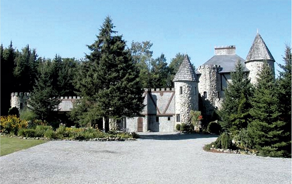 Towering In The Nek In Irasburg One Home Is A Castle Real Estate